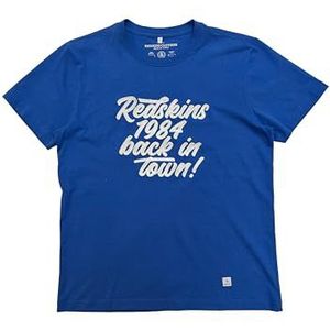 Redskins Chicago Mark T-shirt voor heren, Optisch Wit, XXL