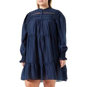 BOSS Dames C_dabaca Jurk, Dark Blue404, 36
