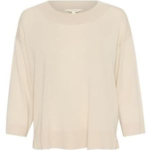 Part Two LivanaPW Vrouwelijke Relaxed Fit Drop Shoulder Pullover, French Oak, L