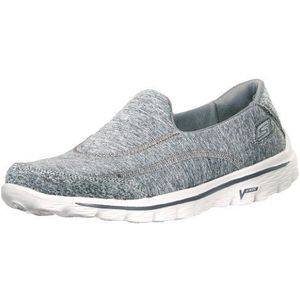 Skechers Go Walk 2, Go Walk 2 Dames, Grijze mix, 36.5 EU