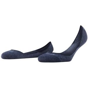 FALKE Dames Liner sokken Step Medium Cut W IN Katoen Onzichtbar eenkleurig 1 Paar, Blauw (Navy Blue 6499), 35-36