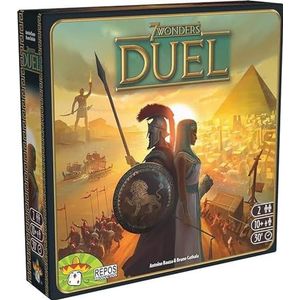 Repos Production UNBOX Now, 7 Wonders Duel , Board Game , Ages 10+ , 2 Players , 30 Minutes Playing Time