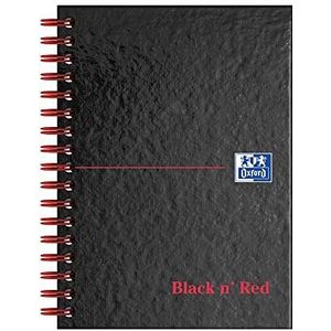 Oxford Black n' Red A4 1 exemplaar A6 Zwart