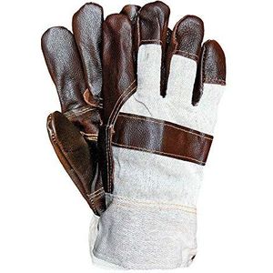 RLO beschermende handschoenen, beige donker, 11 afmetingen, 6 stuks