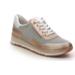 Marco Tozzi Damessneakers, wit/goud, 36 EU, witgoud, 36 EU