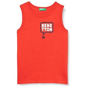 United Colors of Benetton 3I1XGH002 Tanktop, rood 29L, 62 kinderen