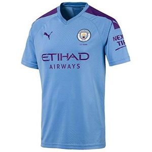 PUMA Manchester City seizoen 2020/21 - thuisshirt replica Ss met sponsorlogo T-shirt originele uitrusting heren