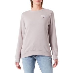 Tommy Hilfiger Dames Track Top (Ext Maten) Glad Taupe M, Glad Taupe, M