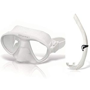Spetton Fisher Pack duikbril, volwassenen, uniseks, wit (wit), eenheidsmaat