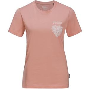 Jack Wolfskin Discover Heart T W, Rose Dawn, S