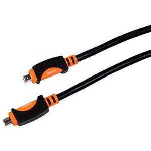 Bespeco SLF4300 Firewire kabel, 4-polige stekker, 3 m