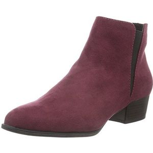 s.Oliver Dames 25351 korte schacht laarzen, Rood Burgundy 507, 42 EU