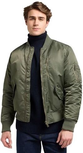 Lee - 112371315 - Bomberjack - Groen - Relaxed Pasvorm