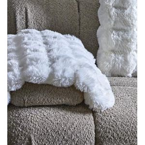 Bontmantel Lineas Blanca, 130 x 170 cm, 130 x 4 x 170 cm