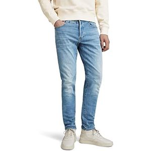 G-Star Raw D-Staq 5-Pocket Slim heren Jeans, blauw (Lt Indigo Aged 8968-8436)., 26W / 26L