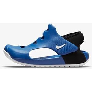 Nike Sunray Protect 3 Sneakers voor jongens, Zwart Renner Blue Laser Oranje, 19.5 EU