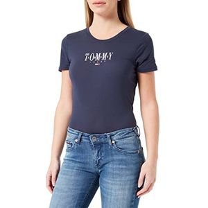Tommy Jeans T-shirt voor dames, Twilight Navy, XXS