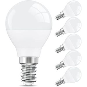 STANBOW Led Lamp 5w, 3000k Warm Witte Lamp Druppelvorm, P45 Led Lamp 5w 470lm Vervanging Voor 40w Halogeen Lamp, Niet Dimbaar, 25000 Branduren, 19016