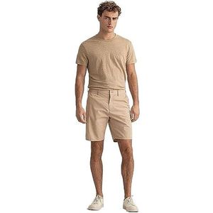 GANT Heren MD. Relaxed casual shorts, Dark Kaki, Standard, khaki (dark khaki), 33W