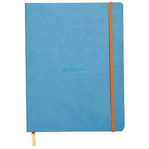Rhodiarama Softback notitieboek, A5 gestippeld 190 x 250 mm Turkoois Blauw
