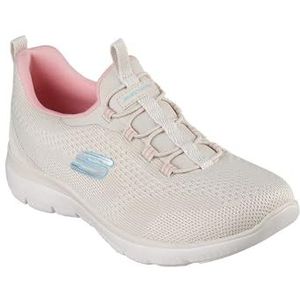 Skechers Toppen voor vrouwen Nieuwe Natuur, Natuurlijke Gebreide Roze Aqua Trim, 42 EU