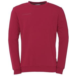 uhlsport Sweatshirt met lange mouwen, sportshirt, voetbal-sweatshirt in uniseks snit, bordeaux, S