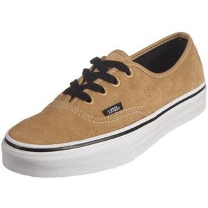 Vans Authentic, uniseks sneakers voor volwassenen, suède, Tan Black, 42 EU