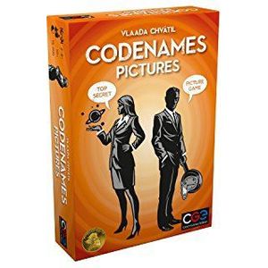 Czech Games Edition , Codenames Pictures , Party Card Game , Ages 10+ , 2 - 8 Players , 15 Minutes Playing Time