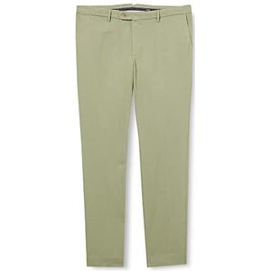 HACKETT LONDON Mens TENCEL COTTON LINEN Pants, 6FTOIL GREEN, 32