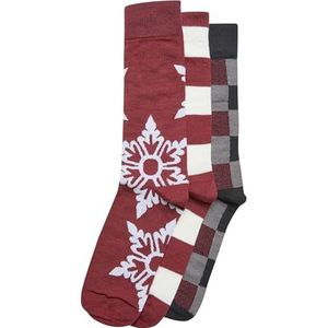 Urban Classics Uniseks sokken, bordeaux, 47/50 EU