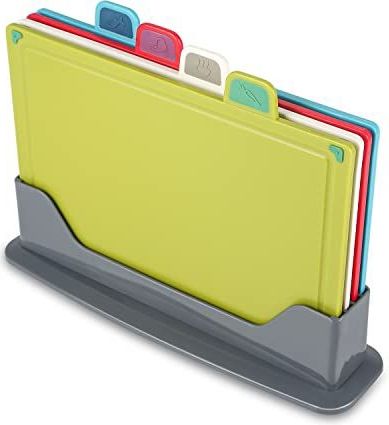 BYbrutek - 4-delige Snijplank - Meerkleurig - Antislip - Antibacterieel - BPA-vrij