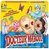 Hasbro Doctor Maboul - Bordspel voor Kinderen vanaf 6 Jaar - Franstalig - Inclusief 12 Grappige Ouchies - Batterijen Inbegrepen