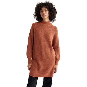 DeFacto Lange overhemden met lange mouwen tuniek overhemden (oranje, L), oranje, L