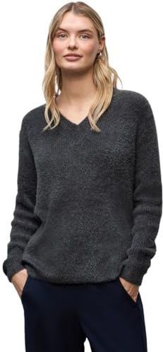 STREET ONE Trui  antraciet