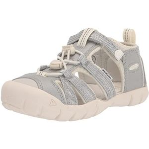 KEEN Unisex kinderen Seacamp 2 CNX sandalen, Silver Star White, 29 EU