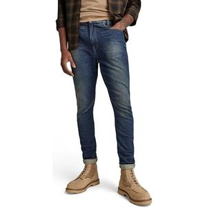 G-STAR RAW D-Staq 3D slim jeans voor heren, blauw (Antique Forest Blue D05385-d188-d355), 34W x 36L