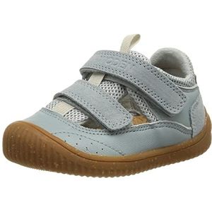 WODEN KIDS Unisex Tristan Flat Sandalen voor kinderen, ijsblauw, 23 EU