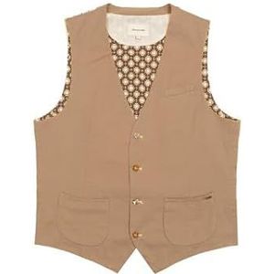 GIANNI LUPO heren vest, Kameel, XXL