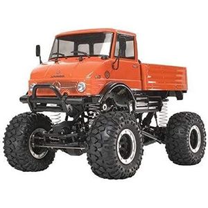 Tamiya 300058414 MB Unimog 406 Serie U900 CR2, op afstand bestuurd offroad-voertuig, 1:10, elektromotor, bouwset, rood