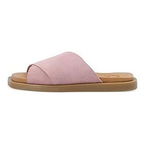 CA'SHOTT A/S Casheidi 61201288 Slide suède slippers voor dames, roze, 36 EU, roze, 36 EU