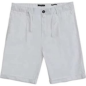 Gianni Lupo Rio Casual Shorts voor heren, Wit, 38-50