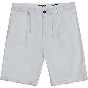 Gianni Lupo Heren Rio Casual Shorts, wit, 42, Wit