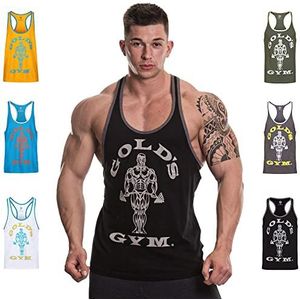 Gold's Gym Spier Joe Contrast Stringer Vest voor heren