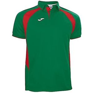 Joma Heren Champion 3 T-shirt, Verde-Rojo - 456, 2XS