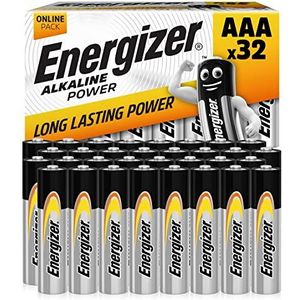 Energizer batterijen AAA, alkaline Power, 32 stuks (Amazon Exclusive)