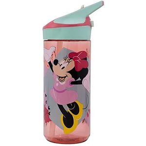 Stor Minnie Mouse herbruikbare drinkfles van Tritan, 620 ml