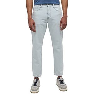 MUSTANG Heren Style Denver Cropped Jeans, lichtblauw 211, 34W / 28L, Lichtblauw 211, 34W x 28L