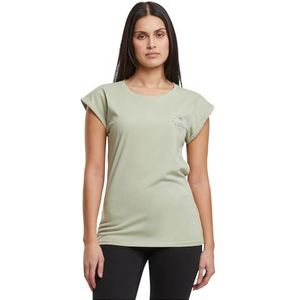 T-shirt - Effen - Katoen - Ronde Hals - Kwartmouw - Normale Pasvorm