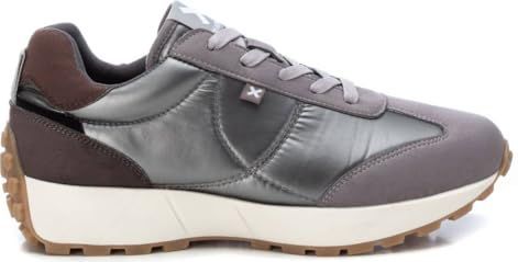 Xtivoor vrouwen. 14200801-PLOMO Trainers 142008 grijs (37), Plat, Veters, Casual