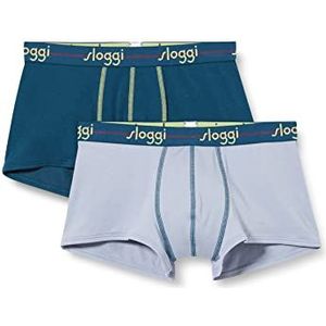 Sloggi Heren retroshorts (set van 2), Meerdere kleuren 7, 6